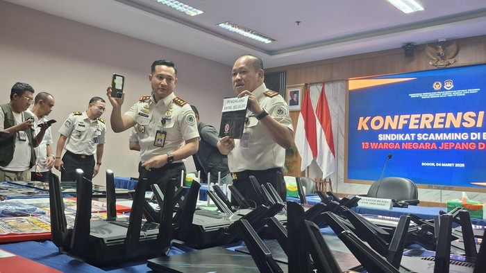 13 WN Jepang Sindikat Scam Online di Bogor Terancam Dideportasi