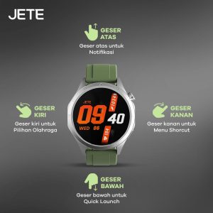 Gaya Aktif Makin Keren Dengan Smartwatch Jete FR31