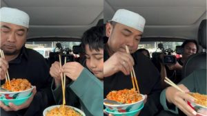 Kebiasaan Bebi Romeo Bikin Gemas, Racik Mie Ayam Untuk Anak