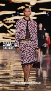 Curi Perhatian! Mirelle Aurelia Tampil Di Runway CHANEL SS 2027