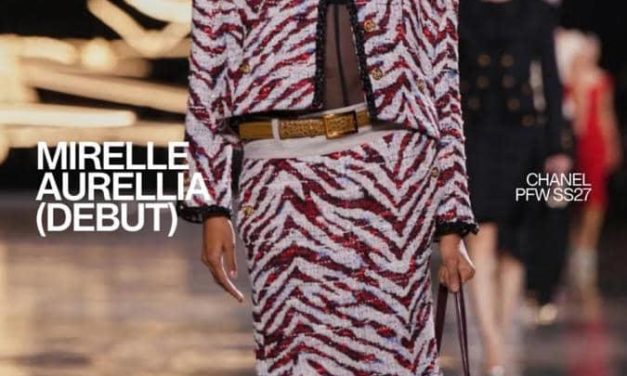 Curi Perhatian! Mirelle Aurelia Tampil Di Runway CHANEL SS 2027