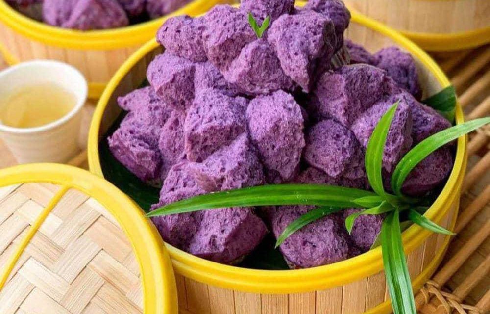 Wajib Di Coba! Kue Apem Ubi Ungu Yang Empuk Dan Harum