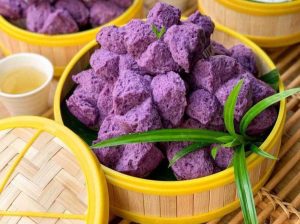 Wajib Di Coba! Kue Apem Ubi Ungu Yang Empuk Dan Harum